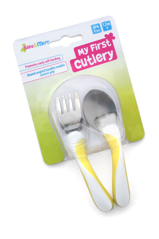 My First Cutlery Set - Fork & Spoon
