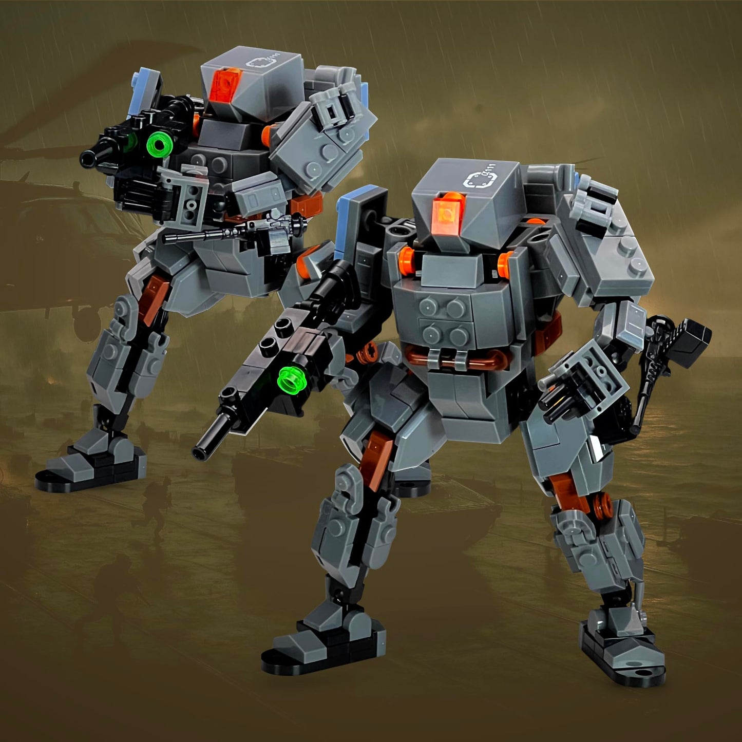 MyBuild Armed Forces Alpha Core 5029 – Versatile Modular Tactical Mech (Ages 14+)