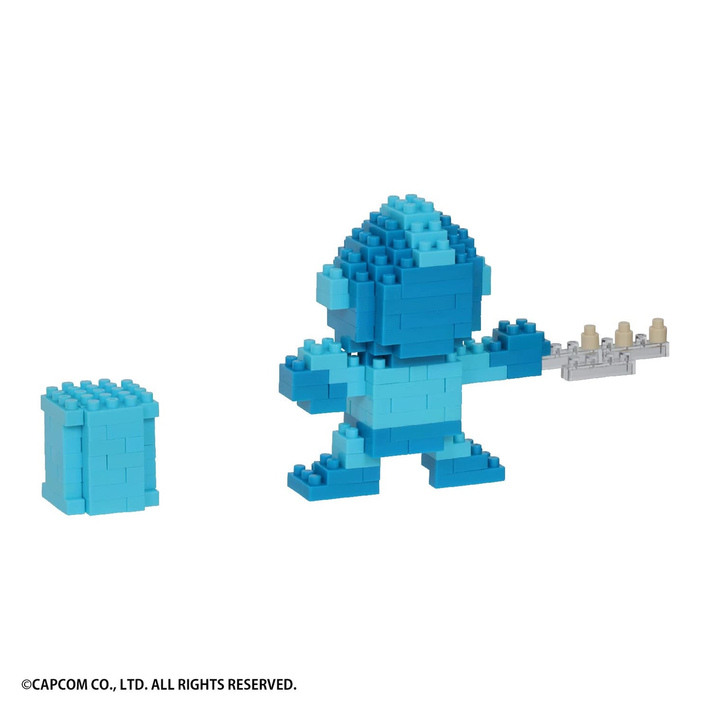 Nanoblock Mega Man Figure – Character Collection Series (180 pcs, Level 2, Ages 8+)