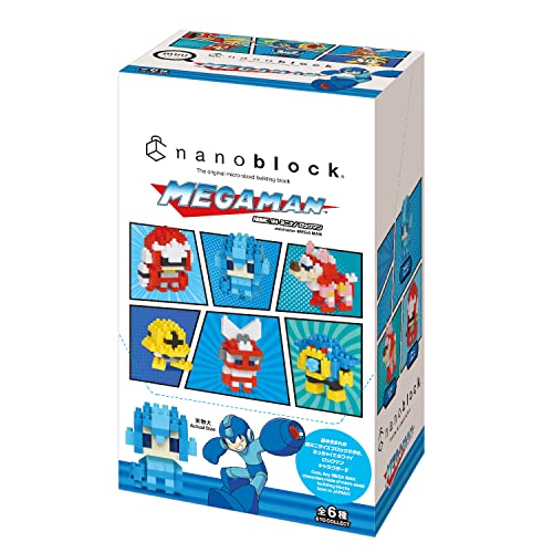 Nanoblock Mega Man Vol. 1 – Mininano Complete Blind Box Set (6 Figures)