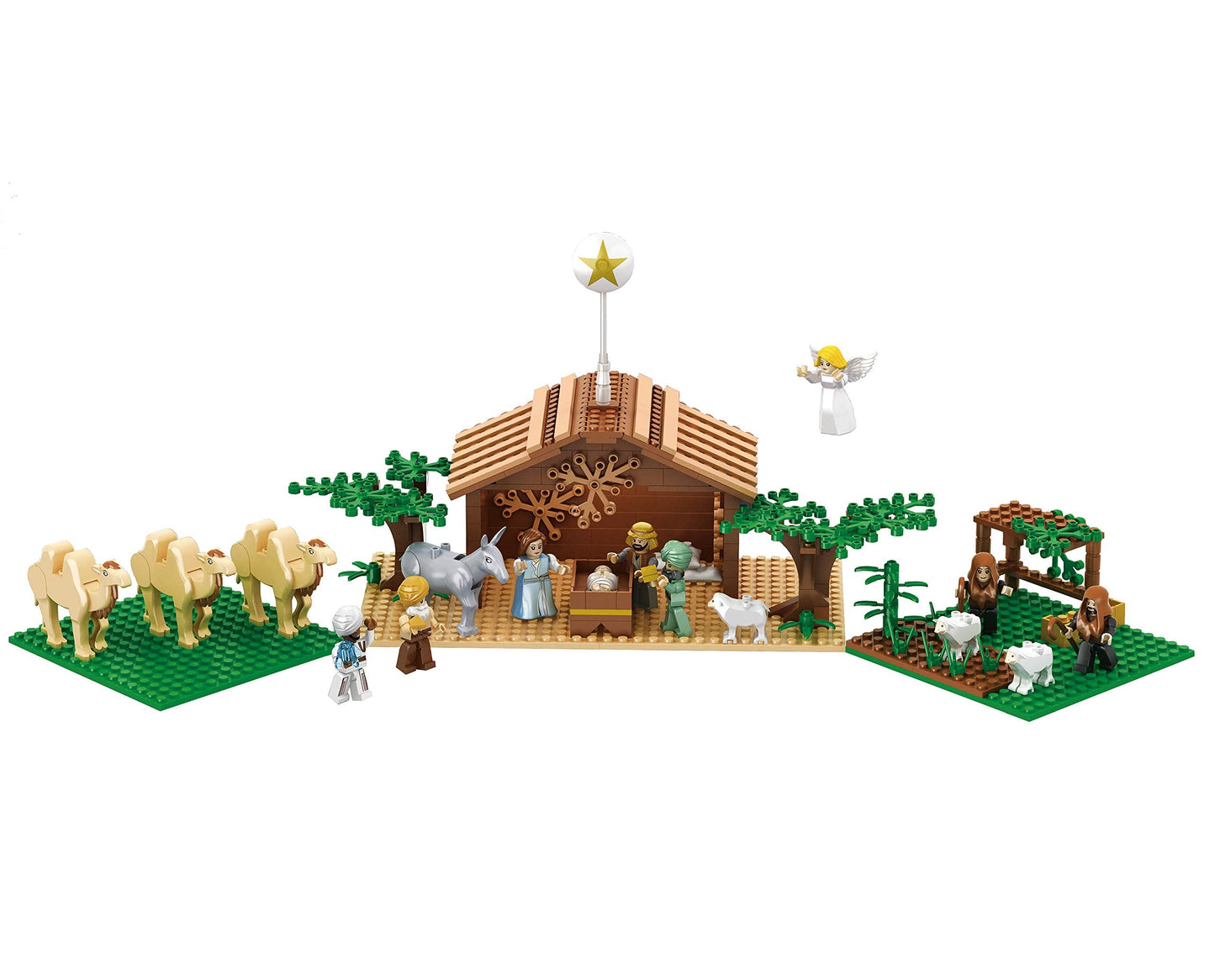 Nativity Bricks Ultimate Play Set – 315-Piece Indoor Nativity Scene for Kids