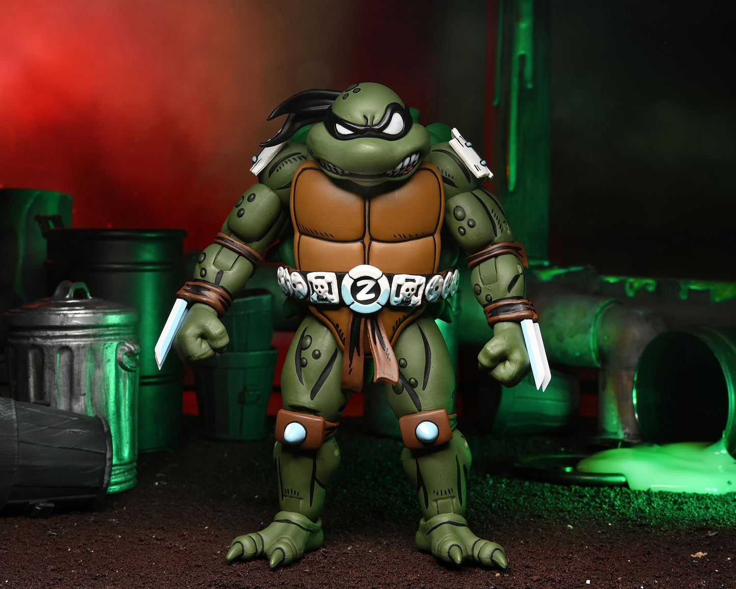 NECA TMNT Archie Comics Slash 7-Inch Action Figure | Collector's Edition