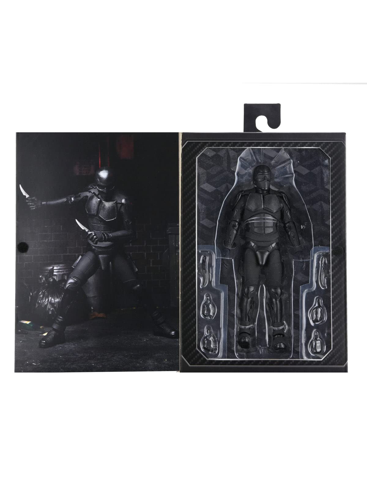 NECA The Boys Black Noir 7in Figure – Collectible Articulated Figure with Interchangeable Hands