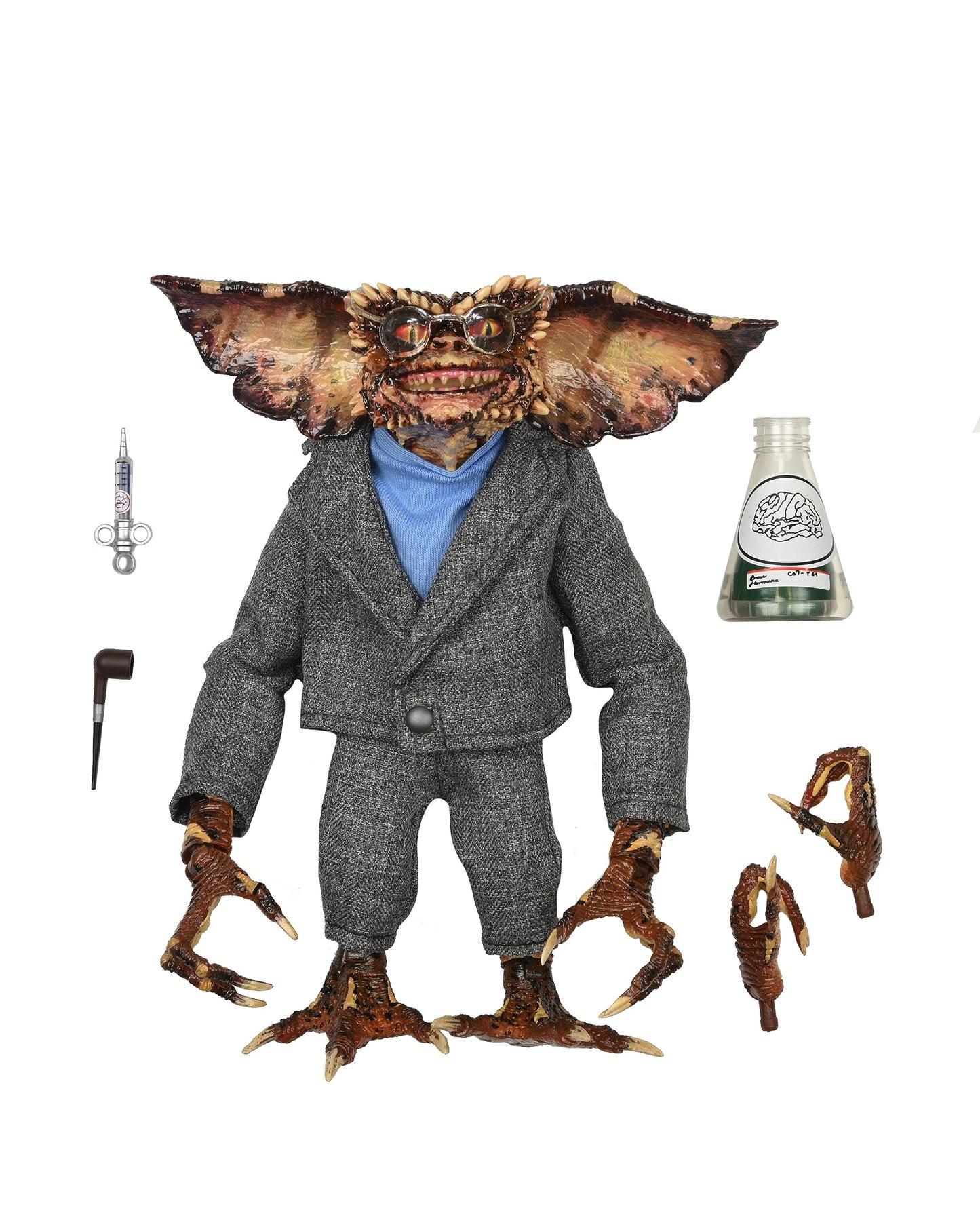 NECA Gremlins 2 Ultimate Brain Gremlin – 7-Inch Fully Articulated Action Figure
