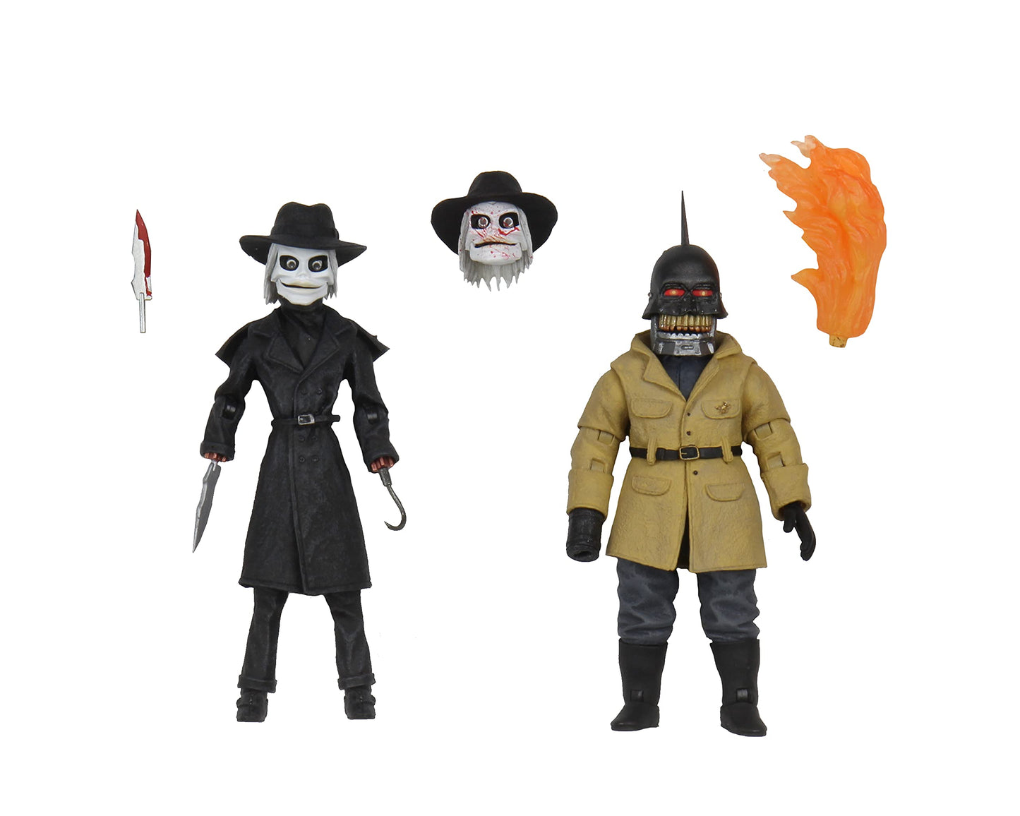 NECA Puppet Master Ultimate Blade & Torch 2-Pack – 4.25-Inch Scale Figures