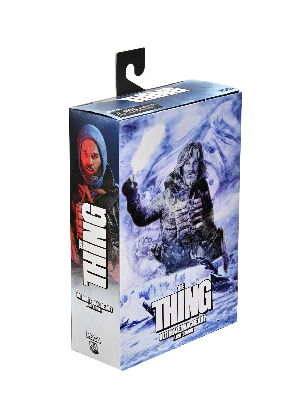 NECA The Thing ULT MacReady 7-Inch Action Figure with Interchangeable Heads and Accessories