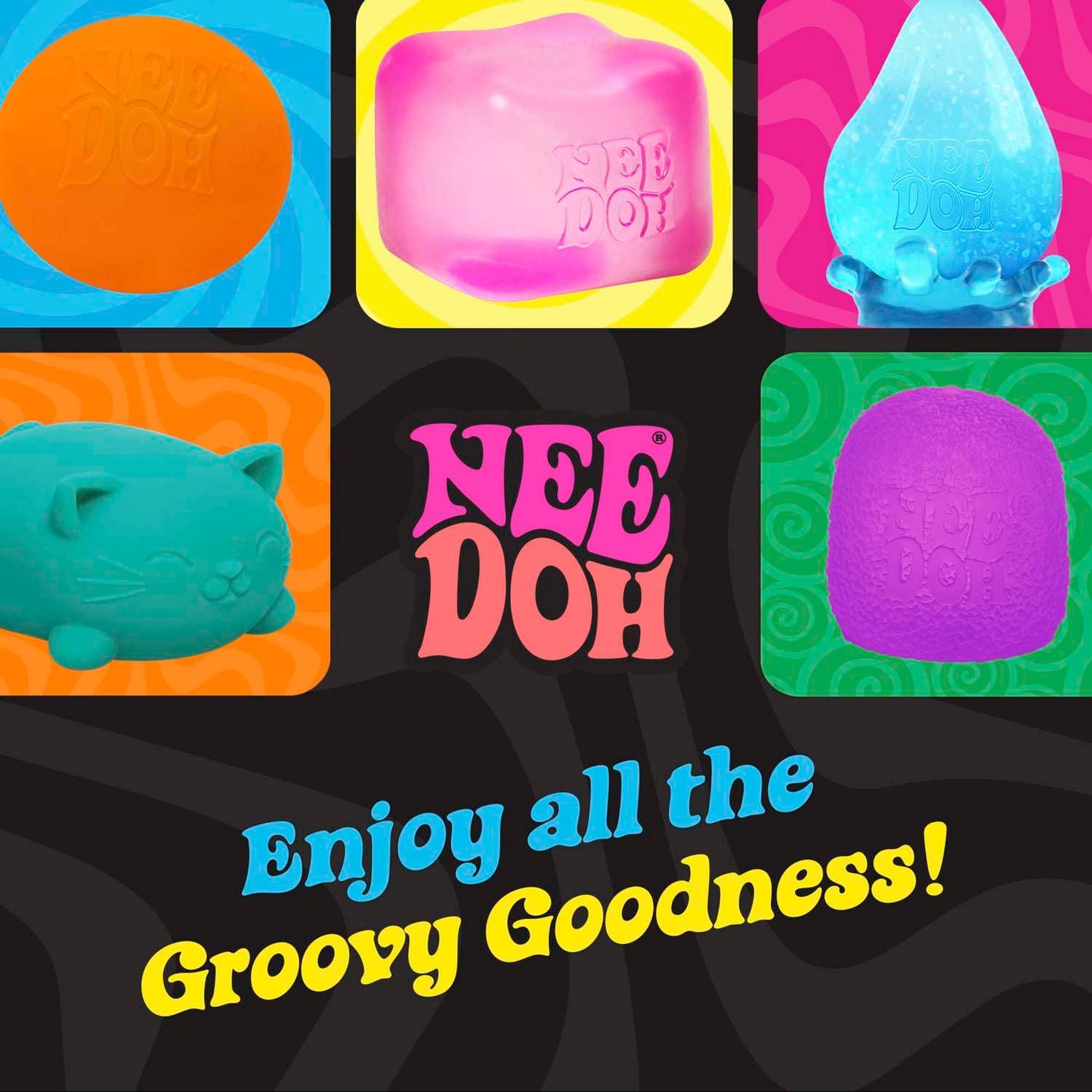 Needoh NeeDoh Mello Mallo - Color-Changing Dough Toy for Ages 3+
