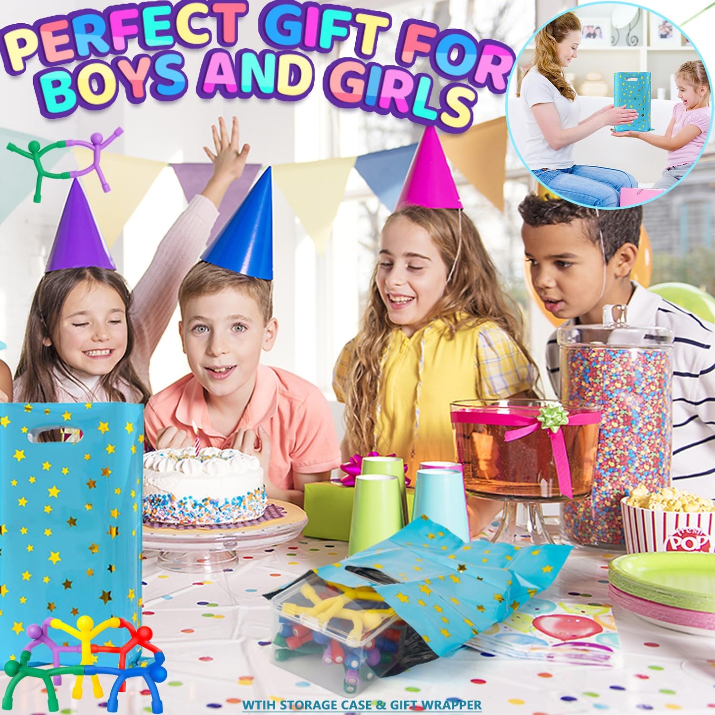 Neomuch Magnetic Toddlers Sensory Toys – 10-Piece Travel Activities for Kids 4-8