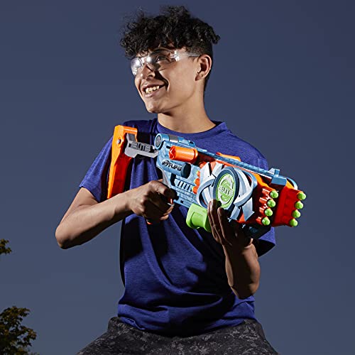 Nerf Elite 2.0 Flipshots Flip-16 Blaster — 16-Barrel, 16-Dart Capacity
