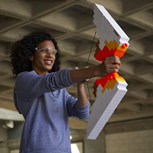 Nerf Minecraft Sabrewing Bow – Motorized Nerf Blaster with 8 Darts