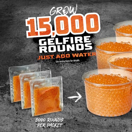 Nerf Pro Gelfire Refill – 15,000 Hydrated Rounds for Gelfire Blasters
