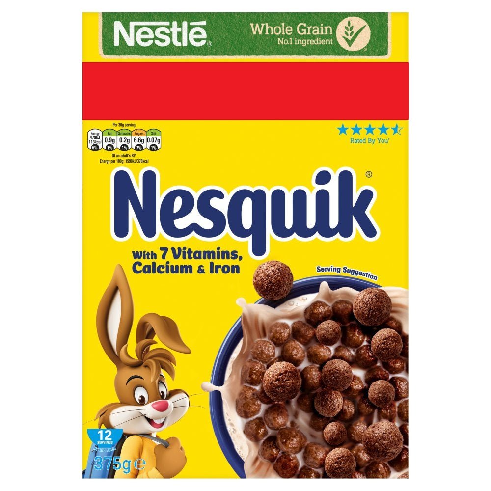 Nestle Nesquik Cereal PMP 375g (Case of 6)