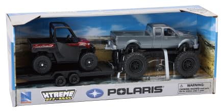 NewRay Toys 4x4 Pickup Truck & Polaris Ranger – Color Variants, Ken Roczen & KTM Bike