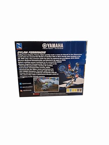 NewRay Yamaha YZ450F Championship Edition 1/12 Diecast – Dylan Ferrandis #14