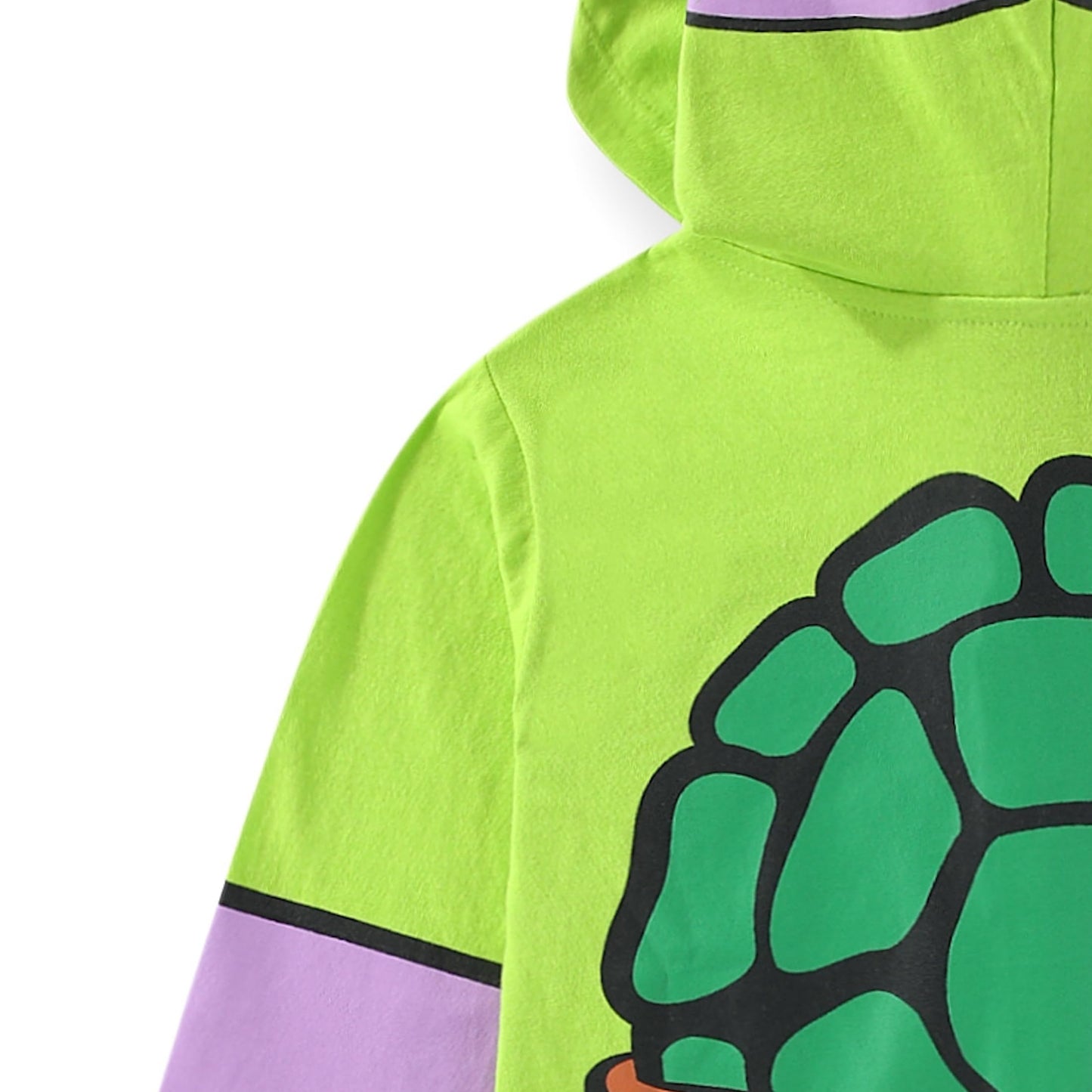 Nickelodeon TMNT Donatello Boys Hooded Coverall – Toddler to Big Kids Cosplay