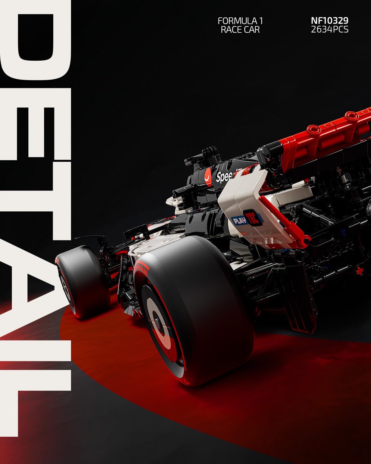 Nifeliz V25 F1 Racing Car Model Set 1:8 Scale | NF10329 – Collectible Display for Racing Fans