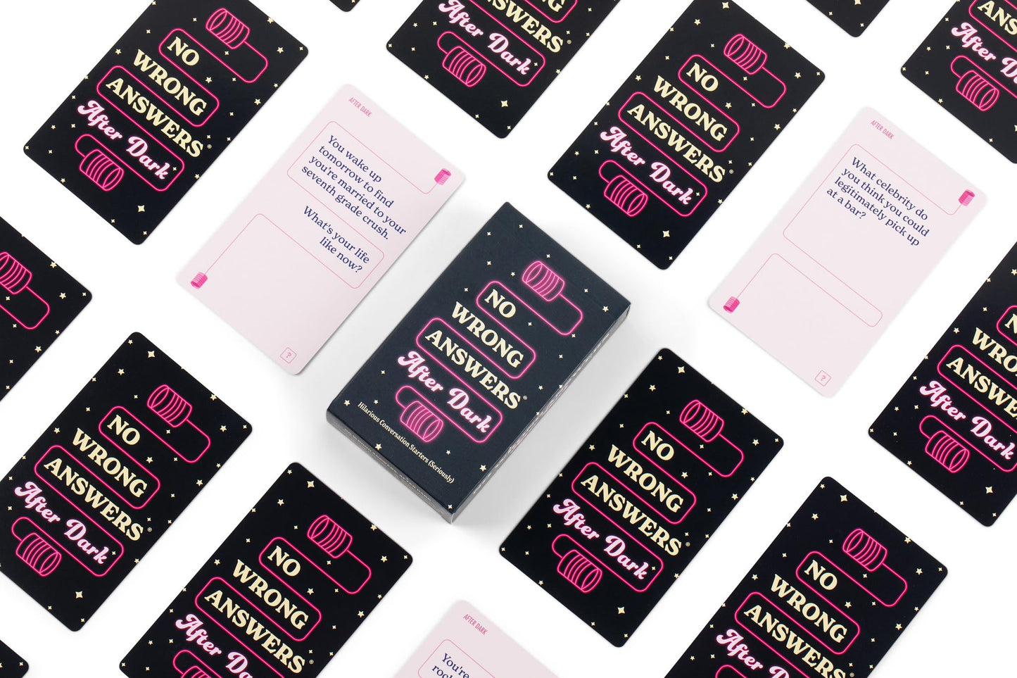 No Wrong Answers After Dark – Hilarious Card Game for Friends & Date Nights