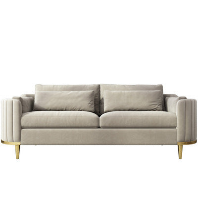 Nordic Inspired Luxury Fabric Sofa, Living Room Furniture