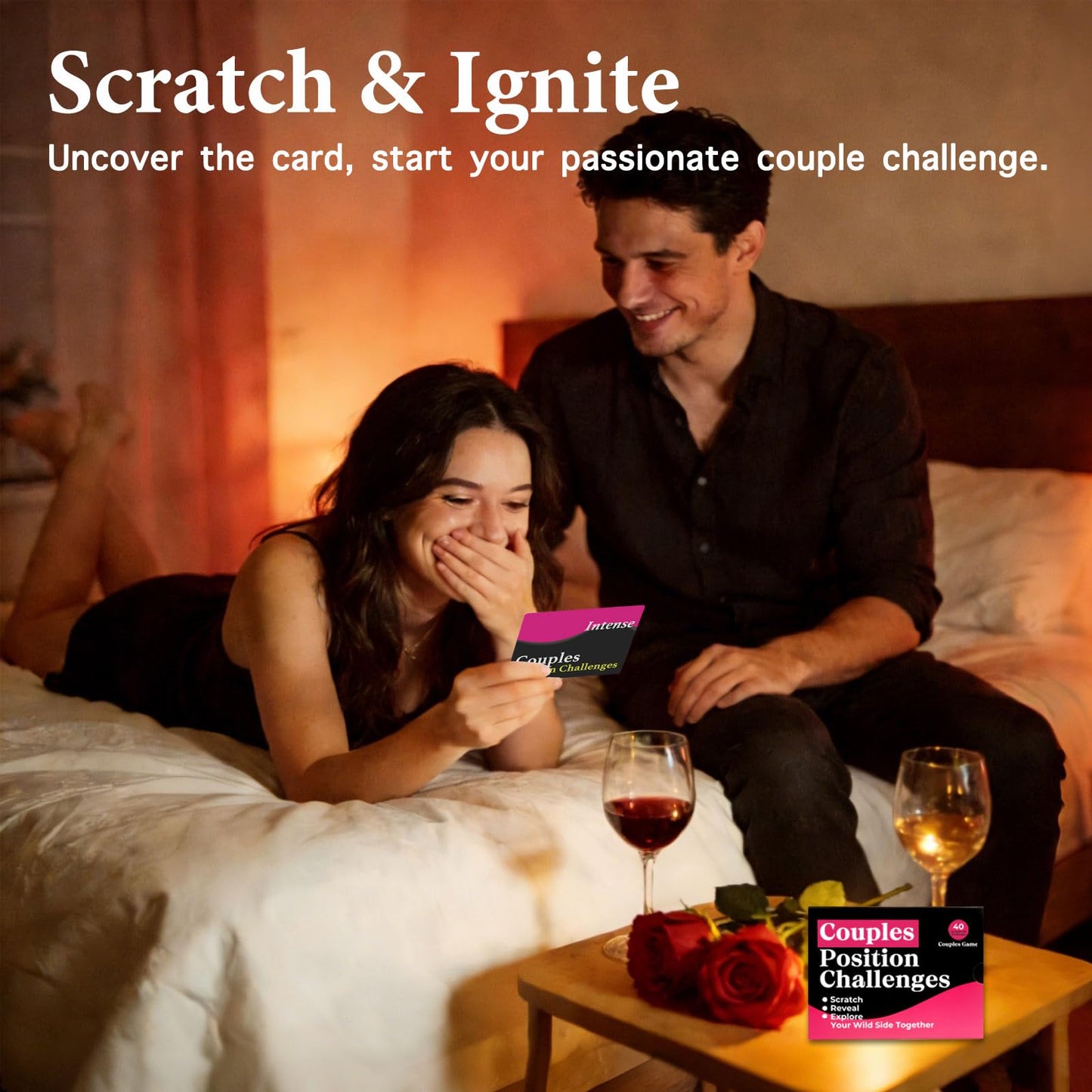 Nuyviare Couples Scratch Card Game – Date Night & Valentine Gift