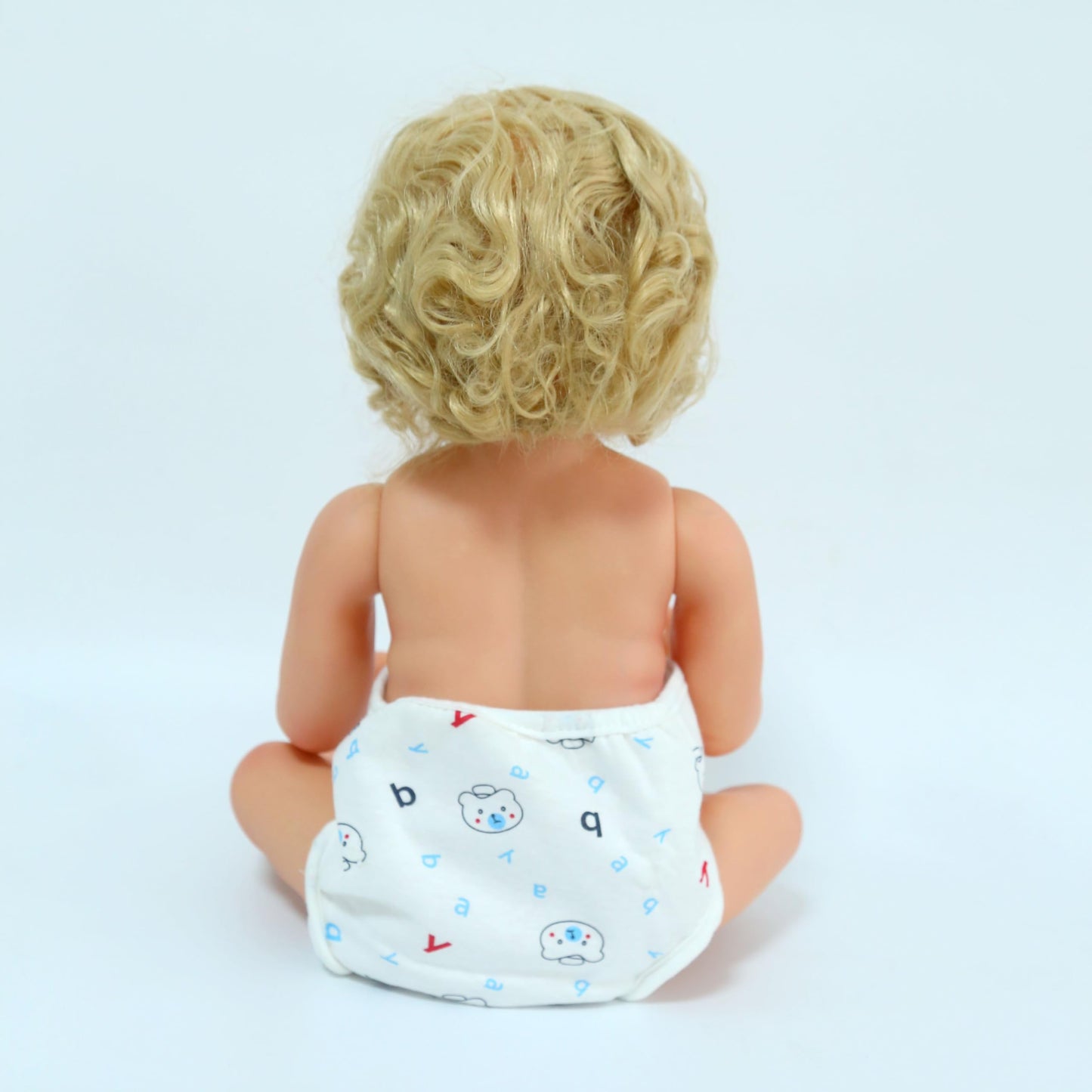 OHIJGN Reborn Baby Dolls Diapers – 4-Piece Reusable Pack for 17–22 Inch Dolls