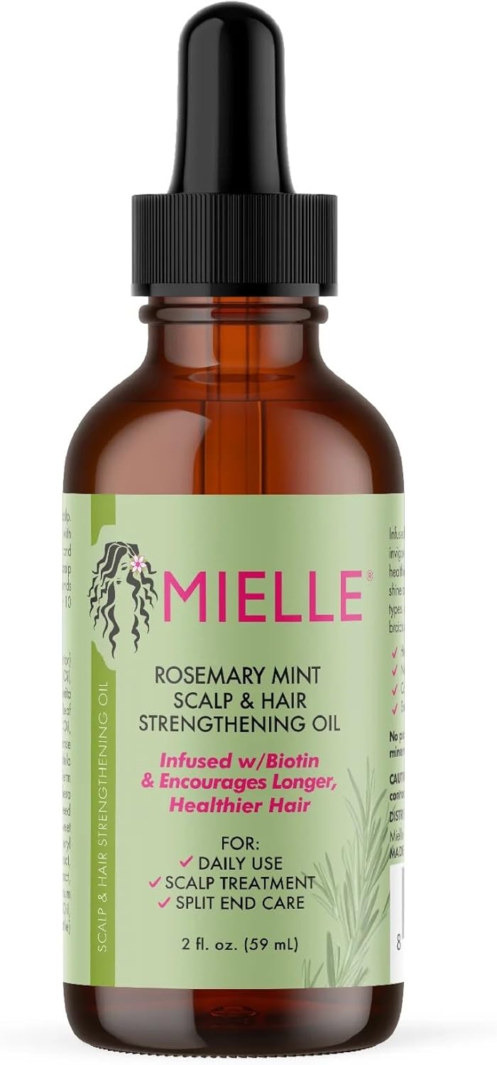 Mielle Rosemary Mint Hair Growth & Strength Bundle for All Hair Types Complete Collection