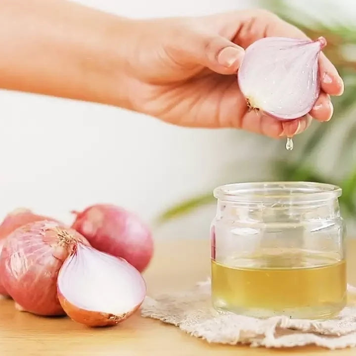 Mamado Natural Onion Hair Oil Stimulates Growth & Strengthens for All Hair Types 150 ml/5.07 oz