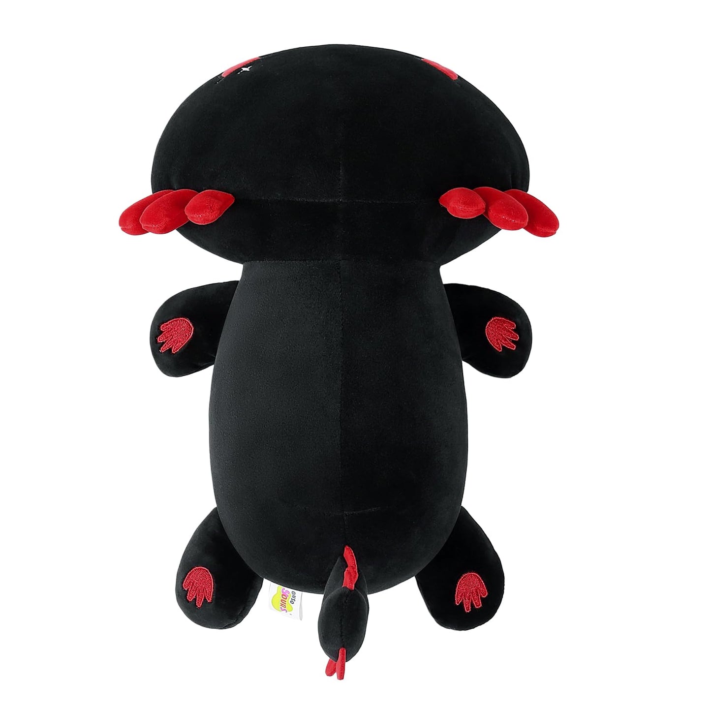 Onsoyours Cute Axolotl Plush – 13-Inch Soft Stuffed Animal Pillow (Black Axolotl A)