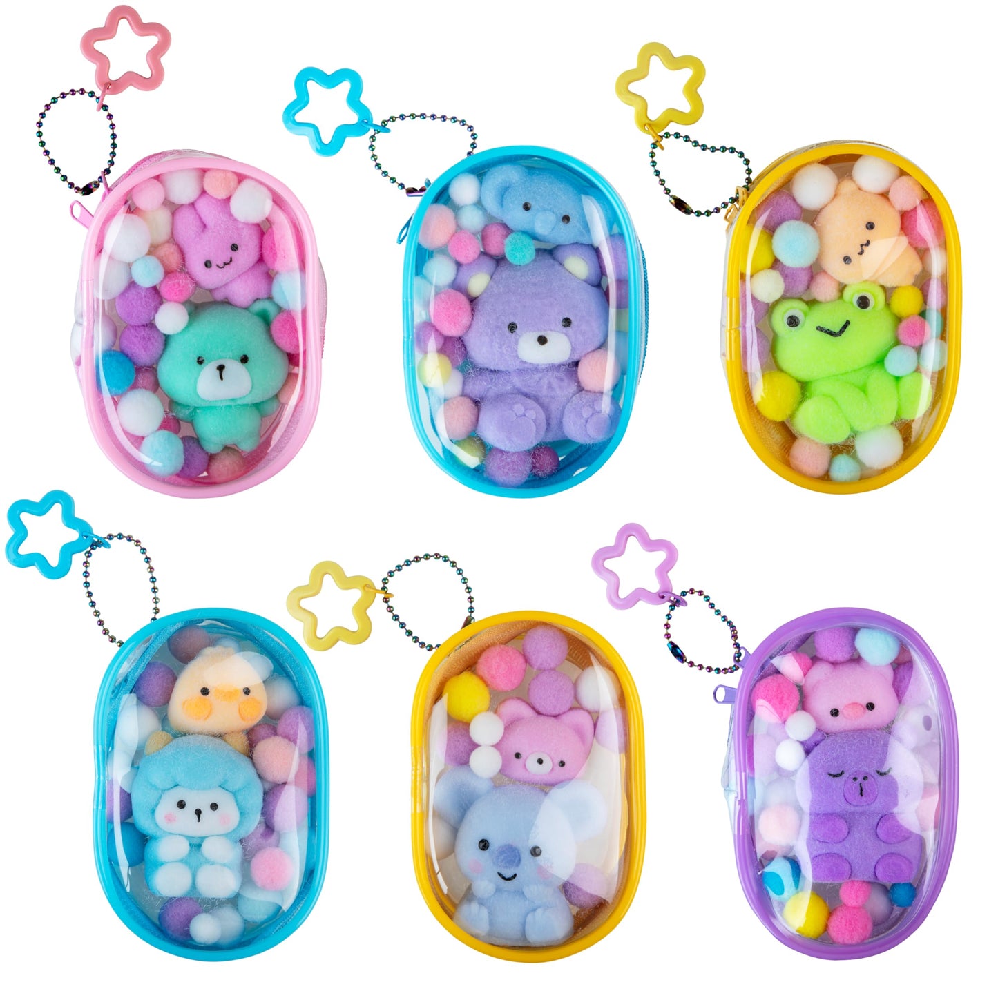 ORB Tabalicious Gacha Pouch – Elephant & Bear TABA Squishy Keychains by The Orb Factory