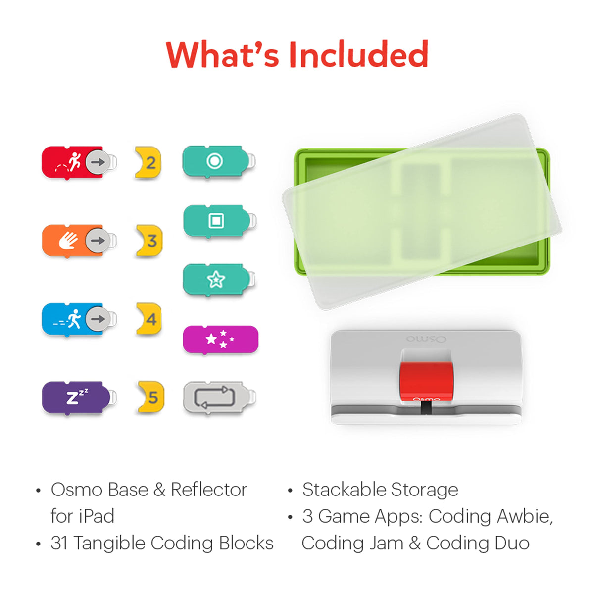 Osmo Coding Starter Kit for iPad – Learn to Code (Ages 5-10+)