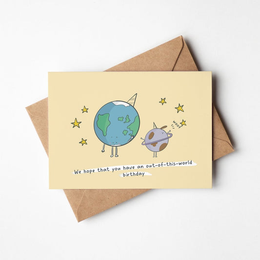 Out Of This World Greeting Card