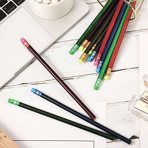 Outus 15-Piece Color-Changing Mood Pencil Bulk with Eraser – Heat Activated Thermochromic Pencils
