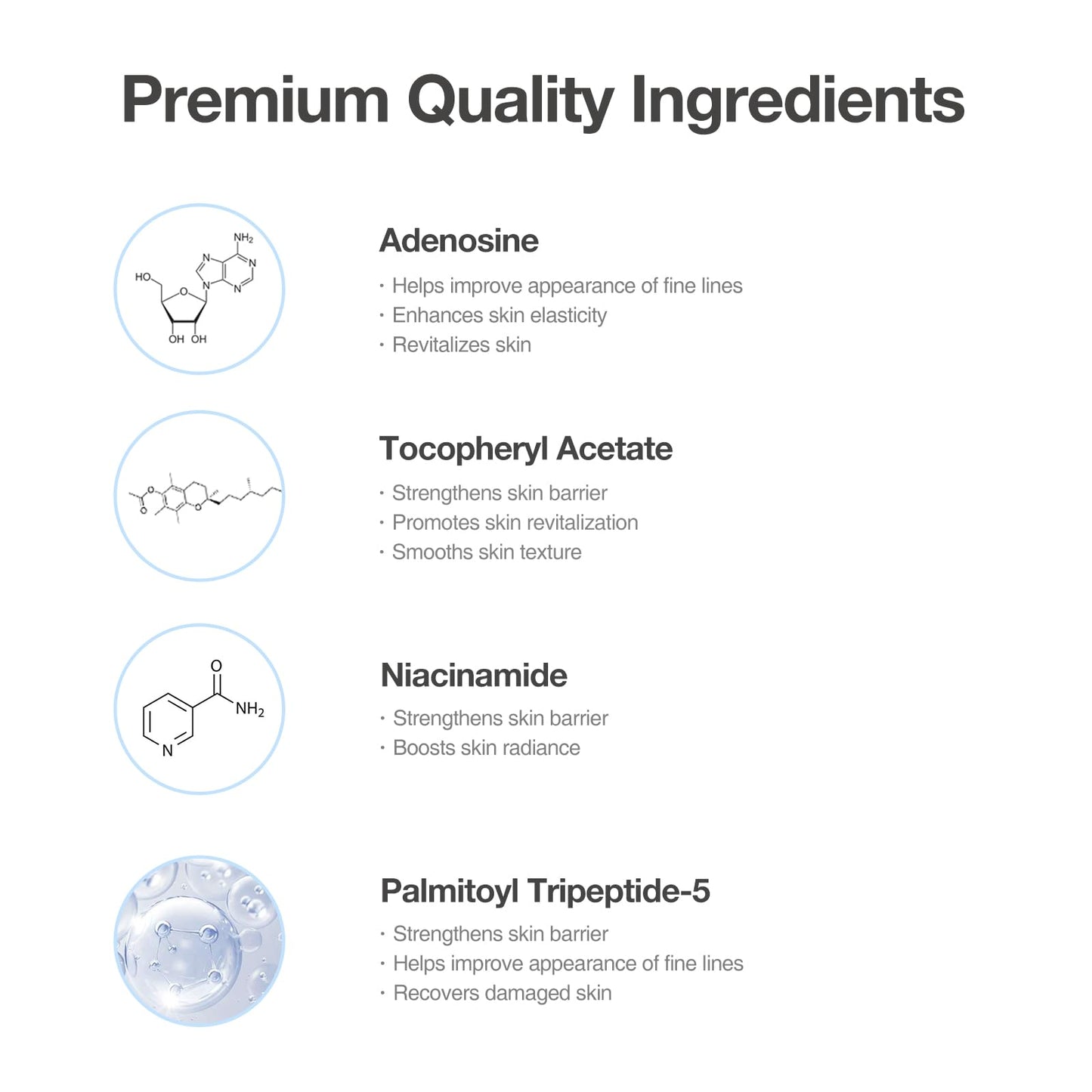 OxygenCeuticals PP Cream – Recovery Cream with Palmitoyl Tripeptide-5, Niacinamide & Adenosine for Sensitive Skin | Moisturizing & Barrier Support