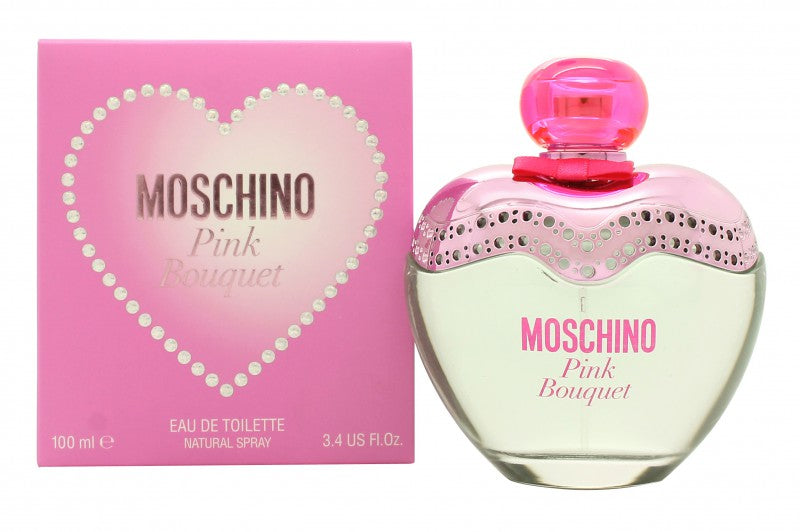 Moschino Pink Bouquet Eau de Toilette 100ml Spray Women's Fragrance