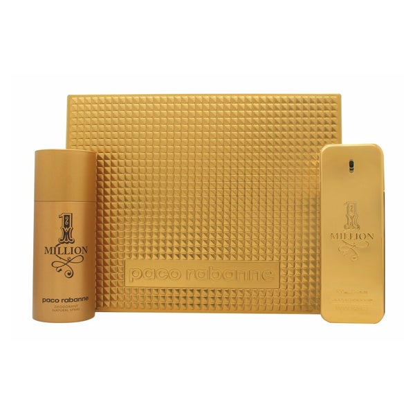 Paco Rabanne 1 Million Gift Set 100ml EDT + 150ml Deo Spray