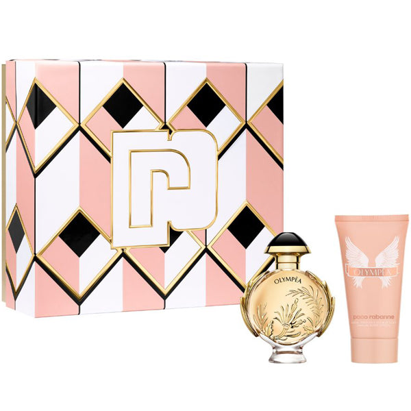 Paco Rabanne Olympéa Solar Gift Set 50ml EDP Spray + 75ml Body Lotion