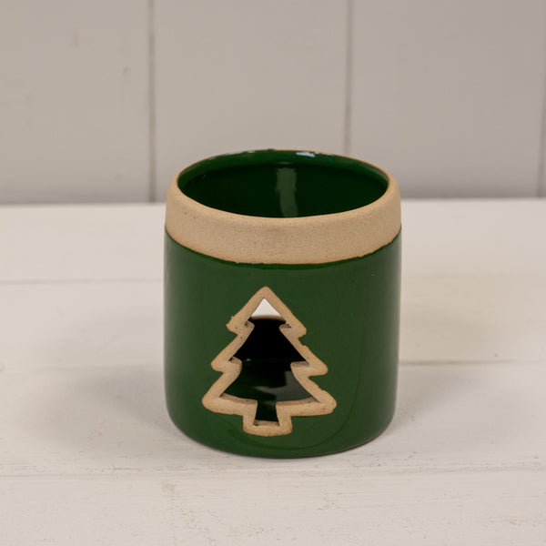 Ceramic Tree Tealight L8xW8xH8cm Weight-218g
