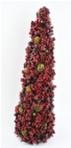 Luxury Tree Burgundy Berry with Mini Pinecone