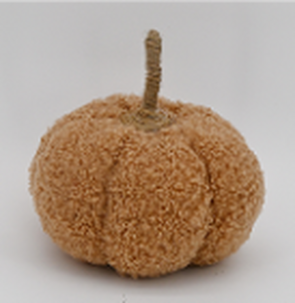 Brown Boucle Pumpkin Small