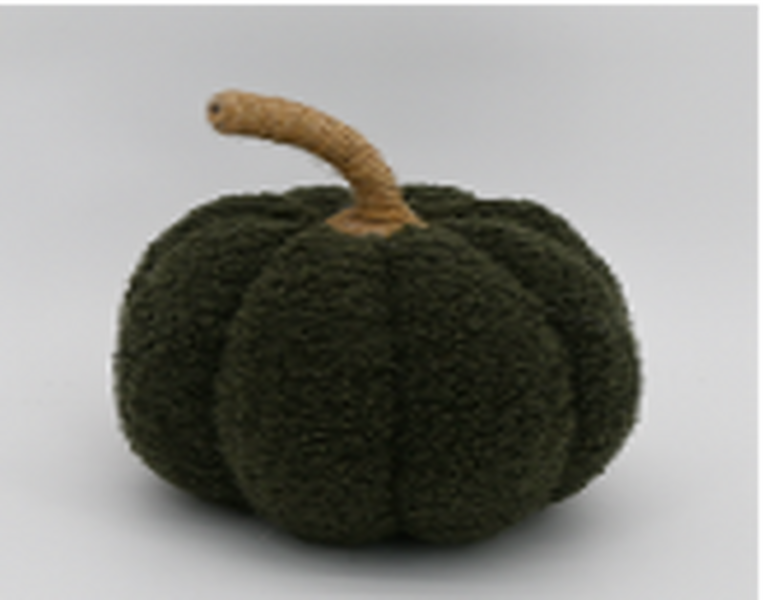 Green Boucle Pumpkin Medium