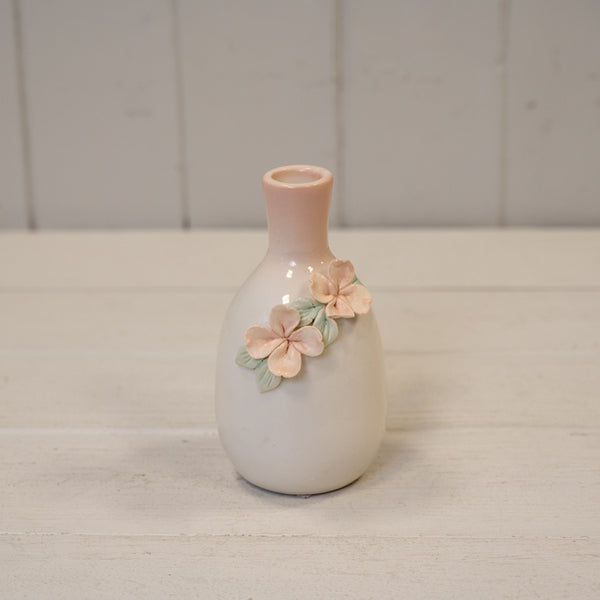 Floral Vase D7.4cm H12.8cm Top Int 1.8cm