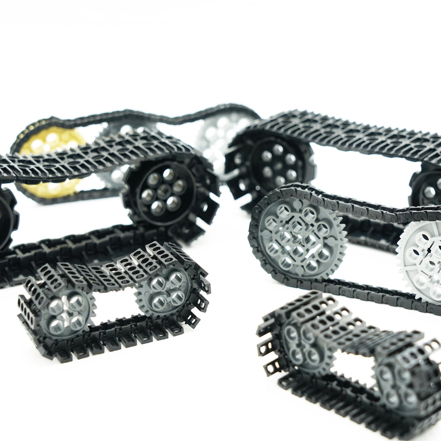 Pamvava Gears-Axles-Pins Sets for Technic Building - Motor Compatible