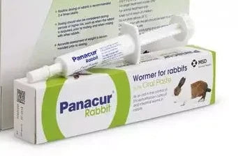Panacur Rabbit Wormer Oral Paste 187.5 mg/g Syringe