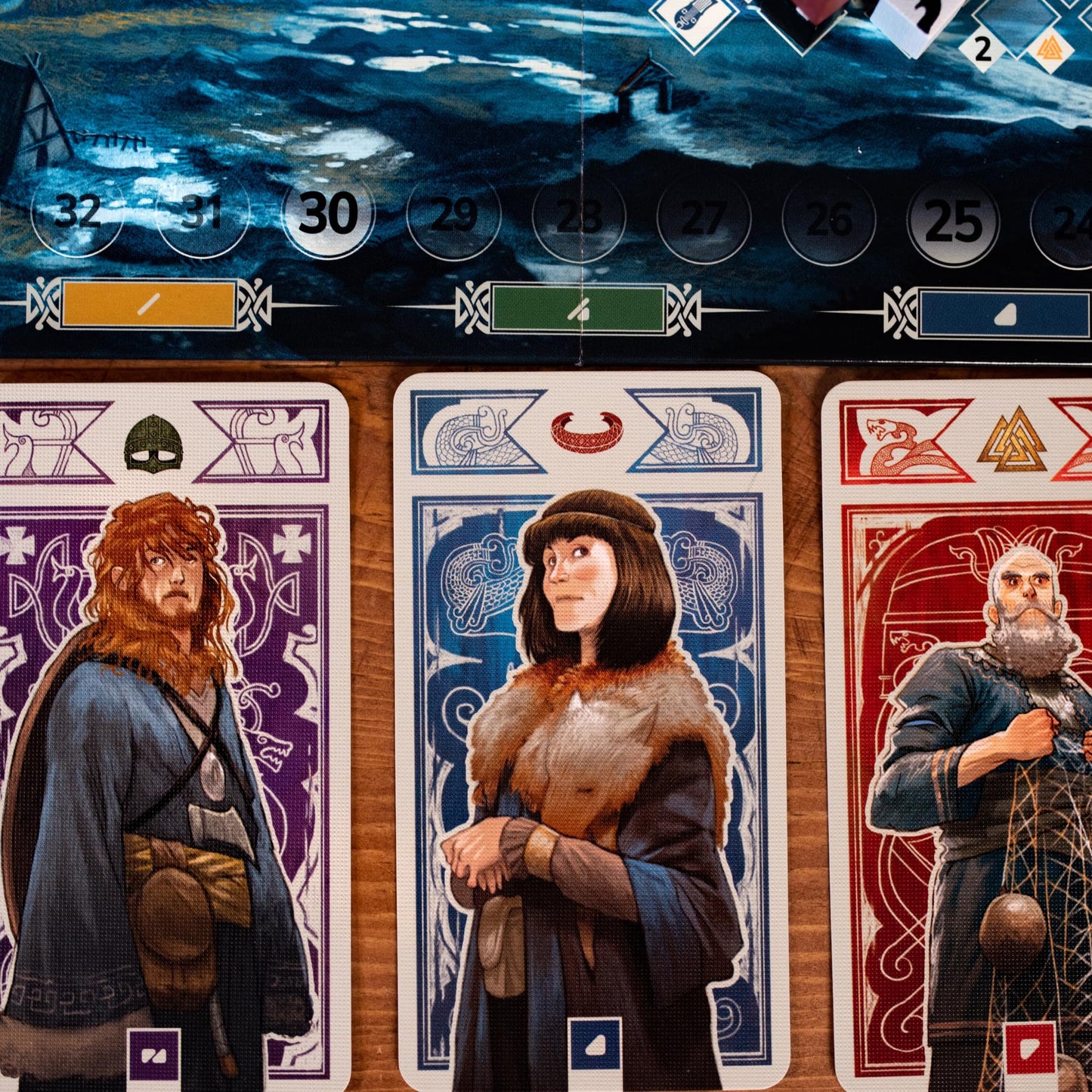 Knarr Board Game by Pandasaurus Games | Form the Greatest Viking Band | 2-4 Players | 30 Min Playtime