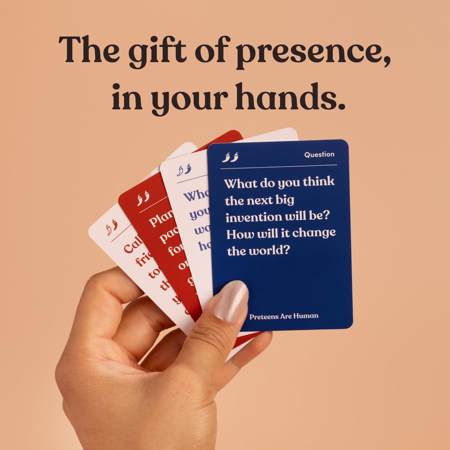 Parents Are Human: Preteens Are Human — 140 Conversation Cards for Middle School (Ages 11-13+) | Expert-Designed for Grades 6-8