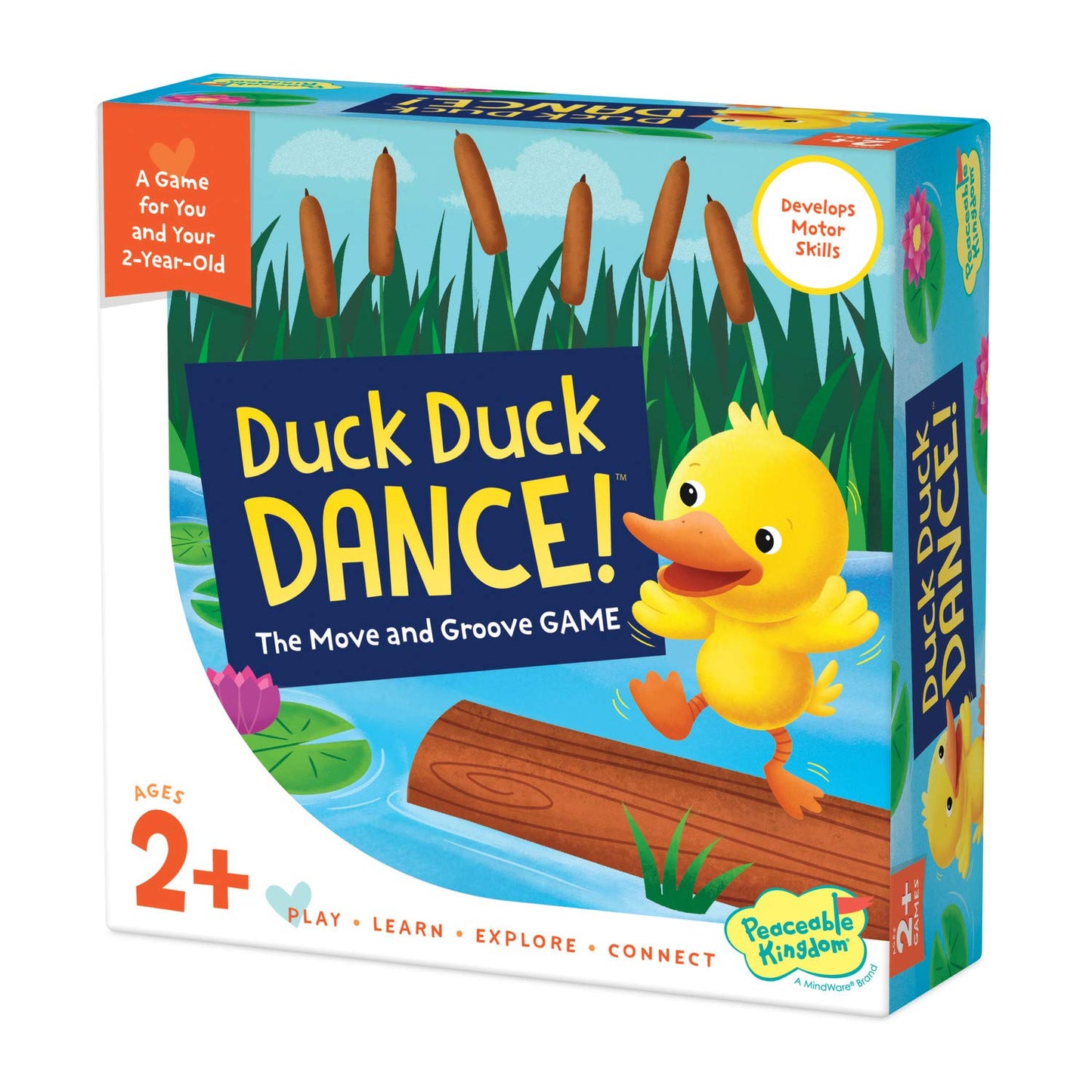 Peaceable Kingdom Duck Duck Dance – Toddler Movement Board Game