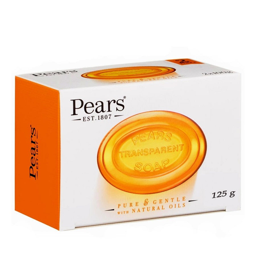 Pears Pure & Gentle Soap Hydrating & Nourishing for Sensitive Skin & Everyday Use 125g / 4.41 oz