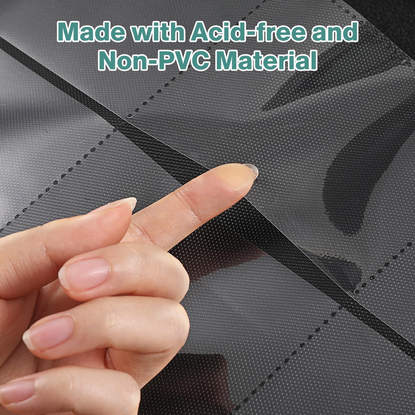 Pemocyny Top Loader Binder – 288 Toploaders & 288 Card Sleeves Included | 9-Pocket Binder for 3x4 Top Loaders