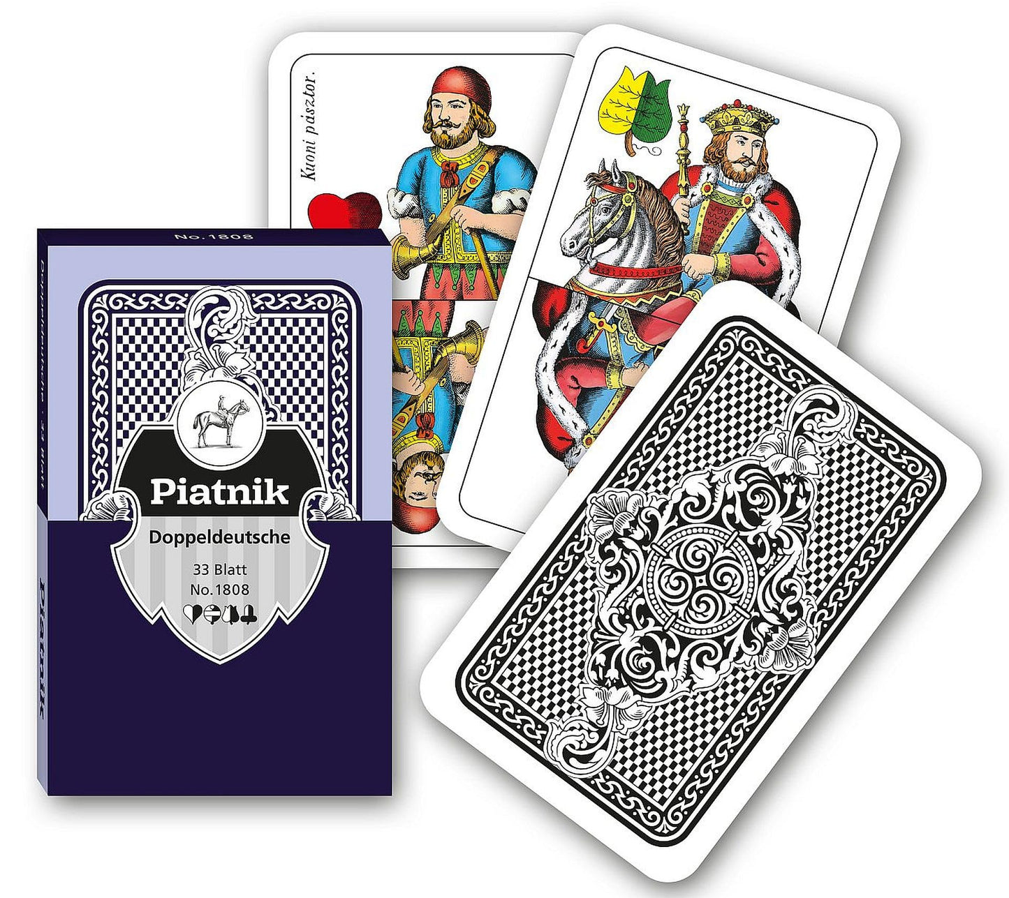 PIATNIK Doppeldeutsche Playing Cards – Premium Austrian Craft