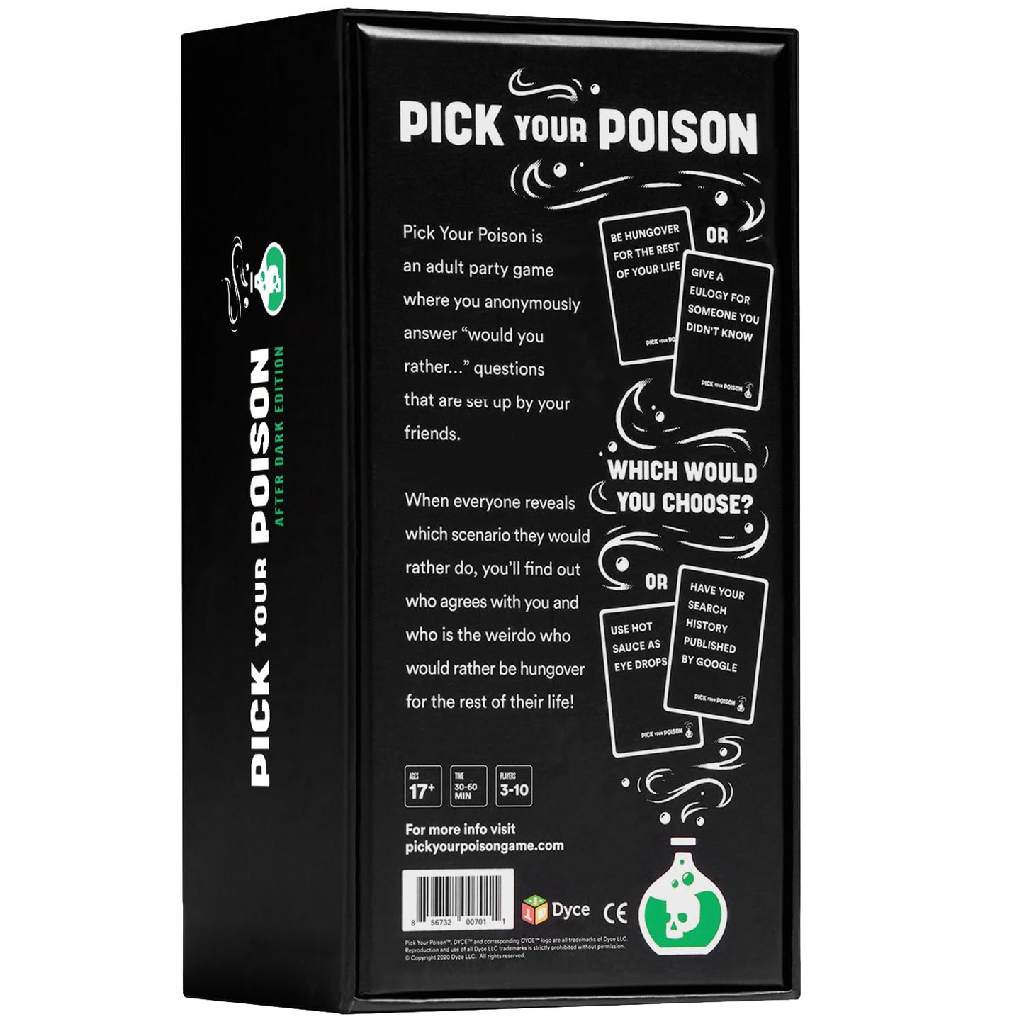 Pick Your Poison After Dark + Expansion Set — Adult Party Card Game for White Elephant & Gift Nights