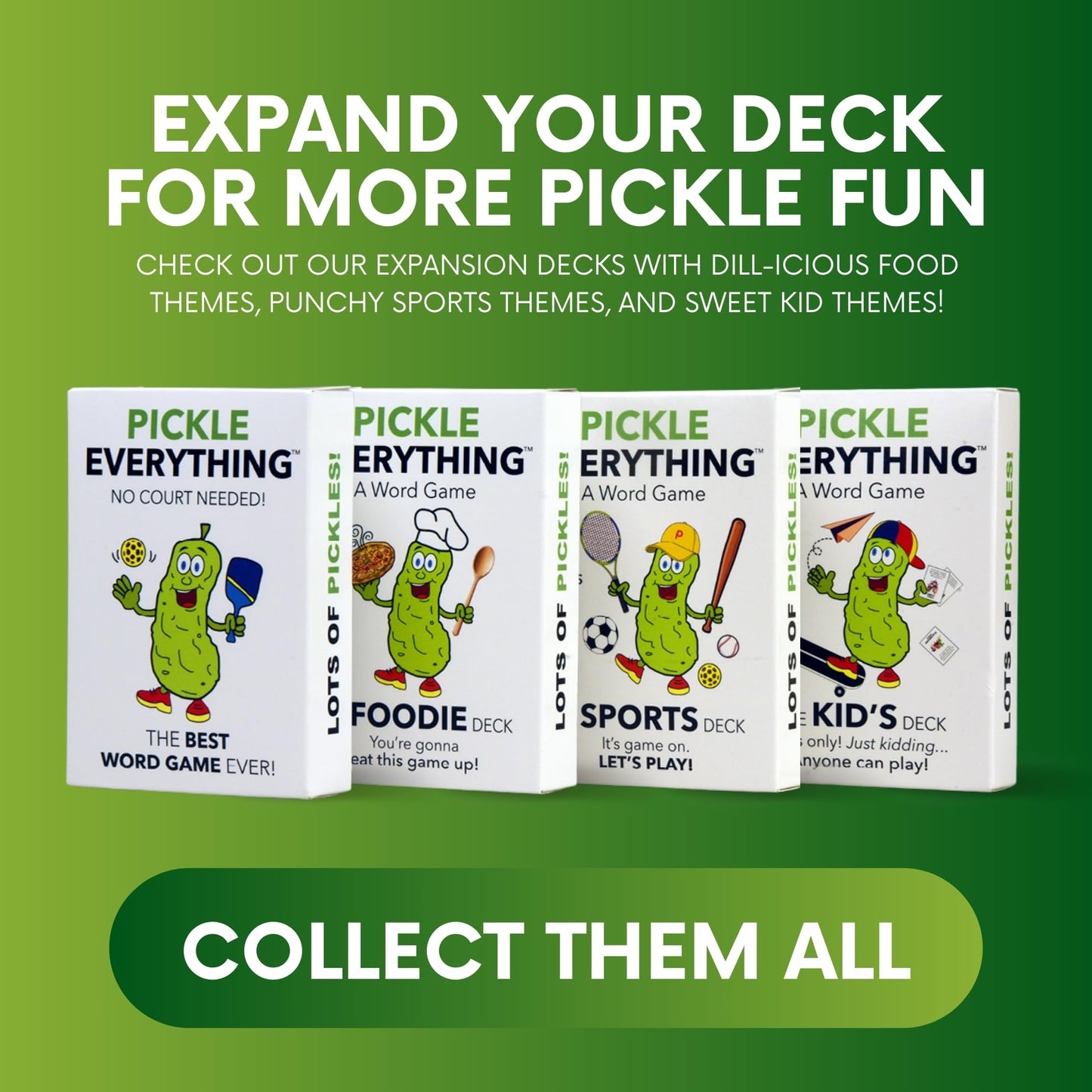 Pickle Everything – Fast-Paced Pun-Packed Word Game for 3–5 Players | Ages 10+